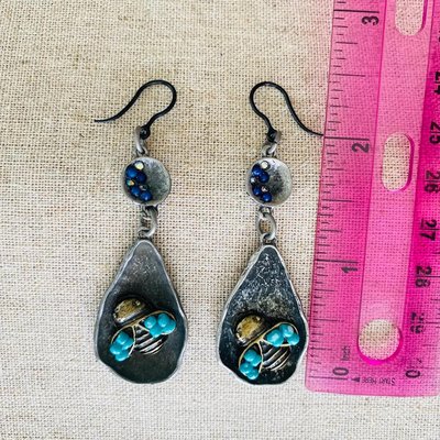 Handmade nickel-free earrings - gentle on sensitive skin - Image 2