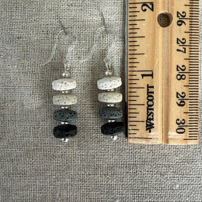 Stylish earrings for sensitive ears - lead and nickel free - Image 2