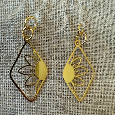 Stylish earrings for sensitive ears - lead and nickel free - Image 2