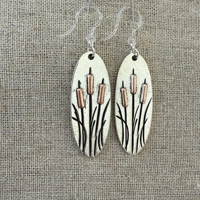 Stylish earrings for sensitive ears - lead and nickel free - Image 2