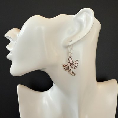 Stylish earrings for sensitive ears - lead and nickel free - Image 3