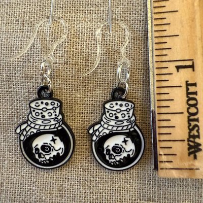 Handmade nickel-free earrings - gentle on sensitive skin - Image 2