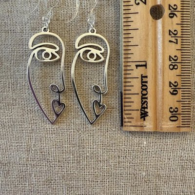 Stylish earrings for sensitive ears - lead and nickel free - Image 2