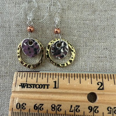 Stylish earrings for sensitive ears - lead and nickel free - Image 2
