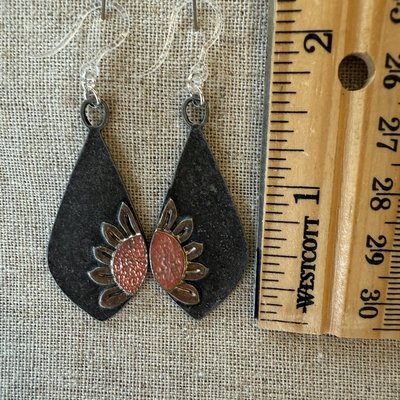 Handmade nickel-free earrings - gentle on sensitive skin - Image 2