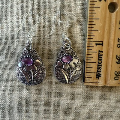 Handmade nickel-free earrings - gentle on sensitive skin - Image 2