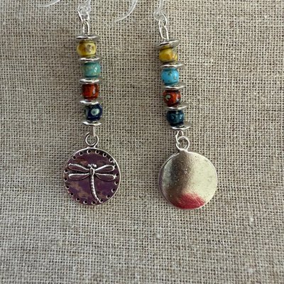 Handmade nickel-free earrings - gentle on sensitive skin - Image 2