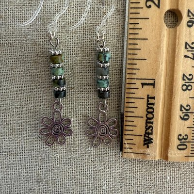 Handmade nickel-free earrings - gentle on sensitive skin - Image 2