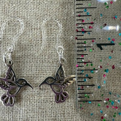 Stylish earrings for sensitive ears - lead and nickel free - Image 2