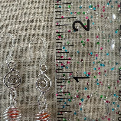 Stylish earrings for sensitive ears - lead and nickel free - Image 2