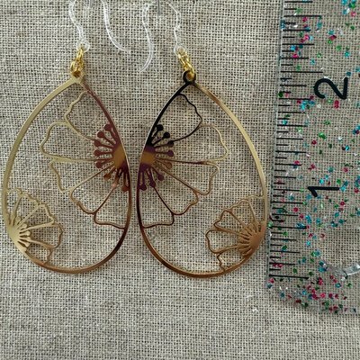 Stylish earrings for sensitive ears - lead and nickel free - Image 2