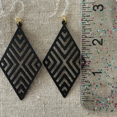 Stylish earrings for sensitive ears - lead and nickel free - Image 2